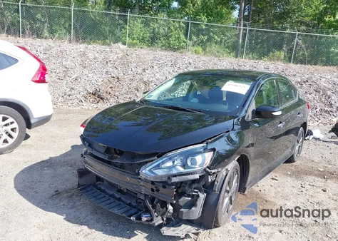 2018 Nissan Sentra Sr from USA, damaged, VIN 3N1AB7APXJY206617